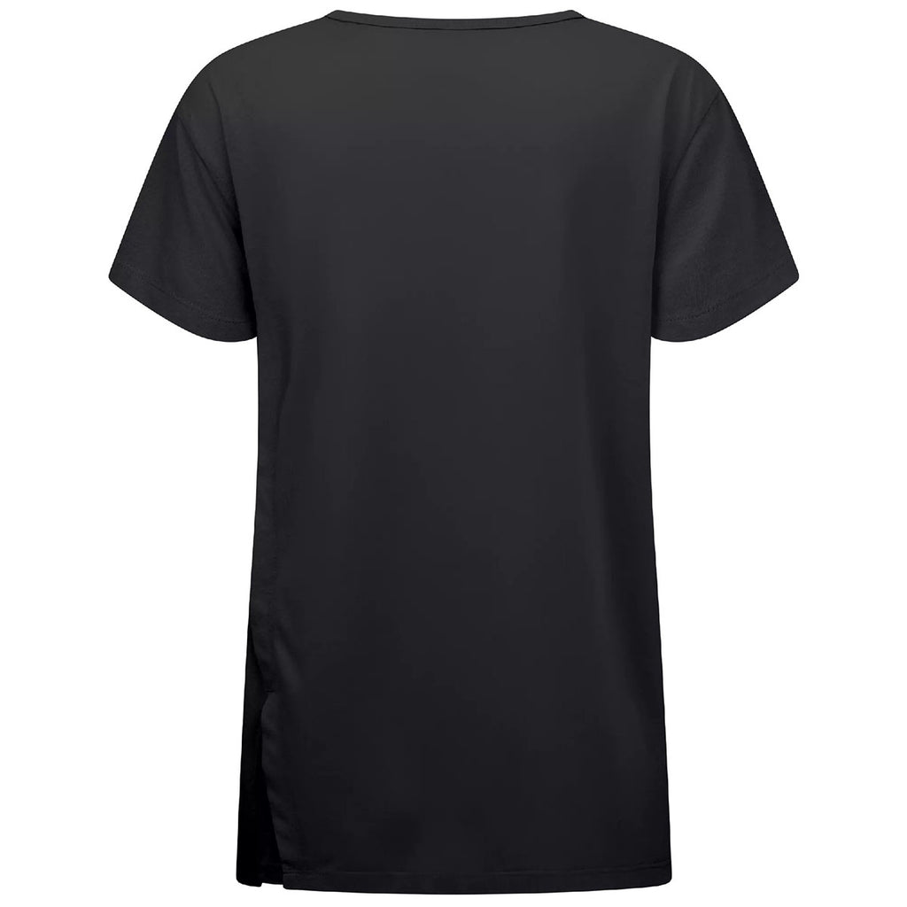 Verve Women's Black Influx Short Sleeve Tee
