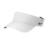 Nike White Dri-FIT Team Performance Visor