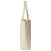 OAD Recycled Natural Jumbo Recycled Midweight Gusseted Canvas Tote