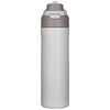 Oya White 24 oz Stainless Steel Bottle with 2 in 1 lid