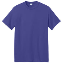 Port & Company Men's Purple Core Blend Recycled Tee