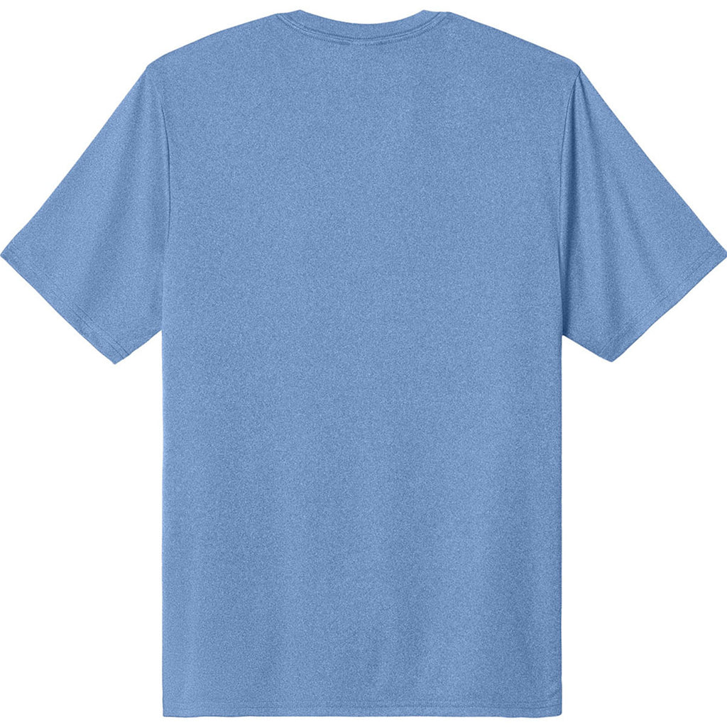 Port & Company Men's Carolina Blue Heather Heather Performance Tee
