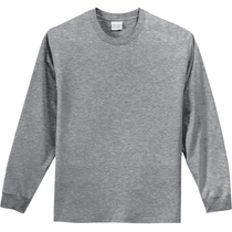 Port & Company Men's Athletic Heather Long Sleeve Essential Tee