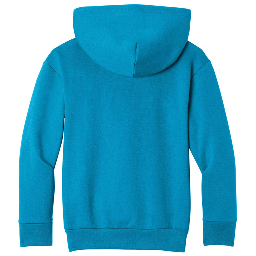 Port & Co. Youth Sapphire Easy Fleece Pullover Hooded Sweatshirt