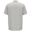 Perry Ellis Men's White Grey Heather Double Knit Polo