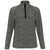 Perry Ellis Women's Grey Heather 1/4 Zip Pullover