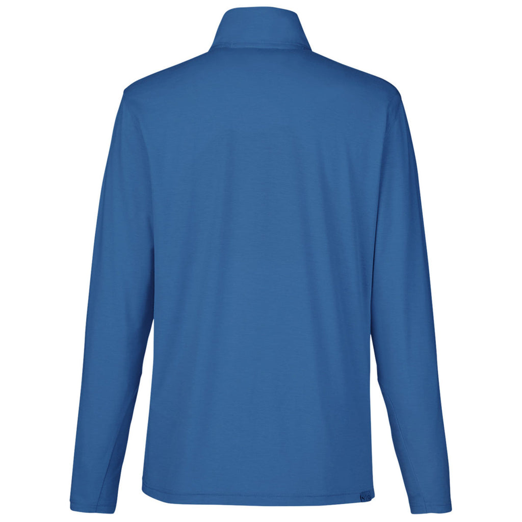 Puma Golf Men's Lake Blue Bandon Quarter-Zip