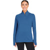 Puma Golf Women's Lake Blue Bandon Quarter-Zip