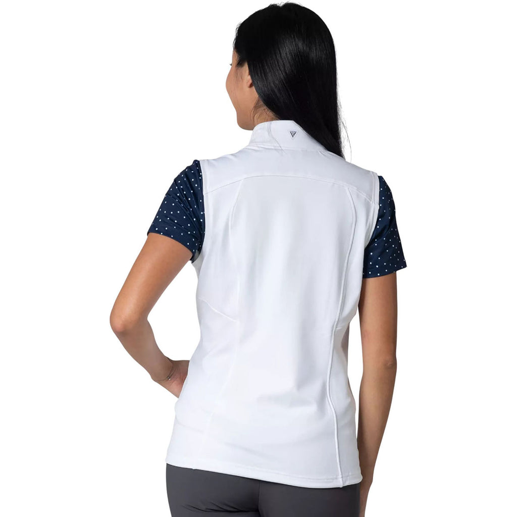 Levelwear Women's White Resort Vest