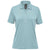 Stormtech Women's Ice Blue Settebello Short Sleeve Polo