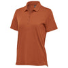 Stormtech Women's Rust Settebello Short Sleeve Polo