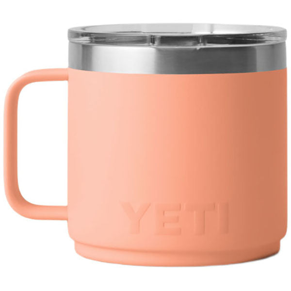 YETI Lowcountry Peach Rambler 14 oz Stackable Mug