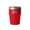 YETI Rescue Red Rambler 16 oz Stackable Cup with Lid