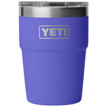 YETI Ultramarine Violet Rambler 16 oz Stackable Cup with Lid