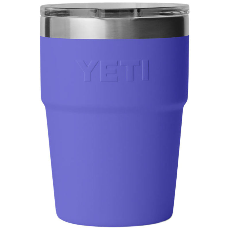 YETI Ultramarine Violet Rambler 16 oz Stackable Cup with Lid