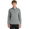 Richardson Men's Grey Vertex 1/4-Zip Pullover