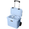 YETI Big Sky Blue Roadie 32 Wheeled Cooler