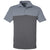 Spyder Men's Polar Frost/Black Frost Spyre Flex Colorblock Polo