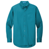Port Authority Men's Teal Green L/S Easy Care Shirt
