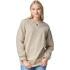 Gildan Unisex Sand Midweight 1/4 Zip Sweatshirt