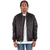 Shaka Wear Unisex Black Bomber Jacket