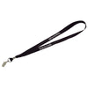 Bullet Black Lanyard with Bulldog Clip