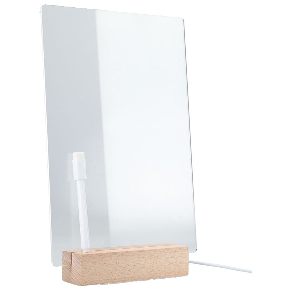 Bullet Clear Note Brite Acrylic Dry Erase Board