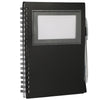 Bullet Black Recycled Star Spiral Notebook with Pen