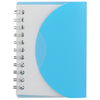 Bullet Translucent Blue Recycled Post Spiral Notebook