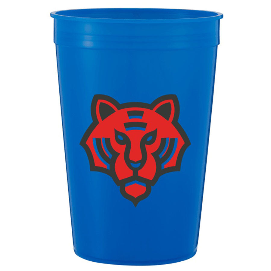 Bullet Translucent Blue BPA-Free 16oz Stadium Cup