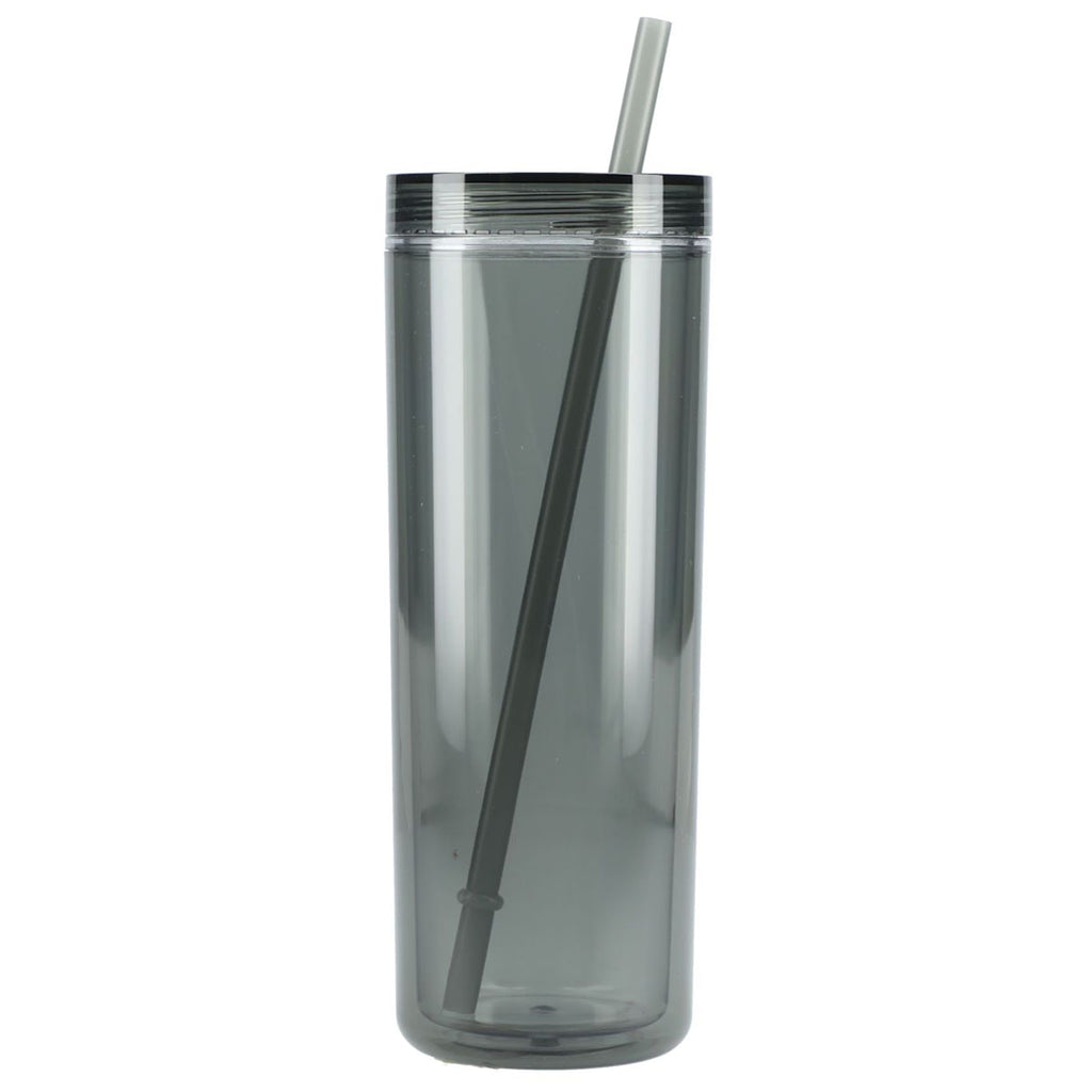 Bullet Black Chroma Recycled Acrylic Skinny Tumbler 16oz