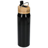 Bullet Black Billy 26oz Eco-Friendly Aluminum Bottle With FSC Bamboo Lid