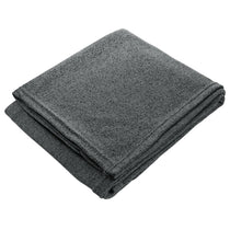 Bullet Black Heathered Fleece Throw Blanket 50'' x 60'' Unfolded