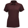 BAW Women's Maroon Sorona Polo