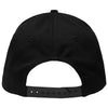Sportsman Black Lo-Pro Solid Back Traditional Trucker Cap