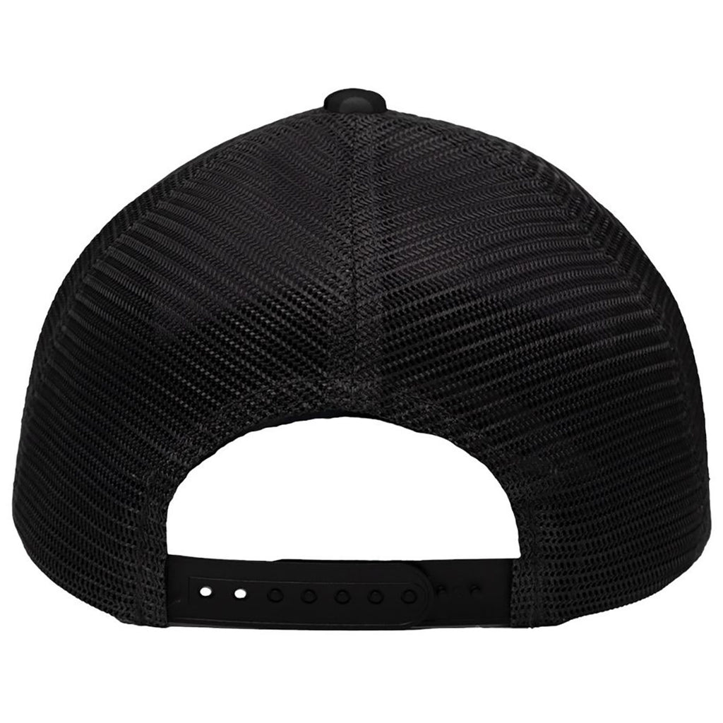 Sportsman Black Camo/Black Lo-Pro Mesh Back Trucker Fit Cap