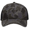 Sportsman Chino Black Duck Camo/Black Lo-Pro Mesh Back Trucker Fit Cap