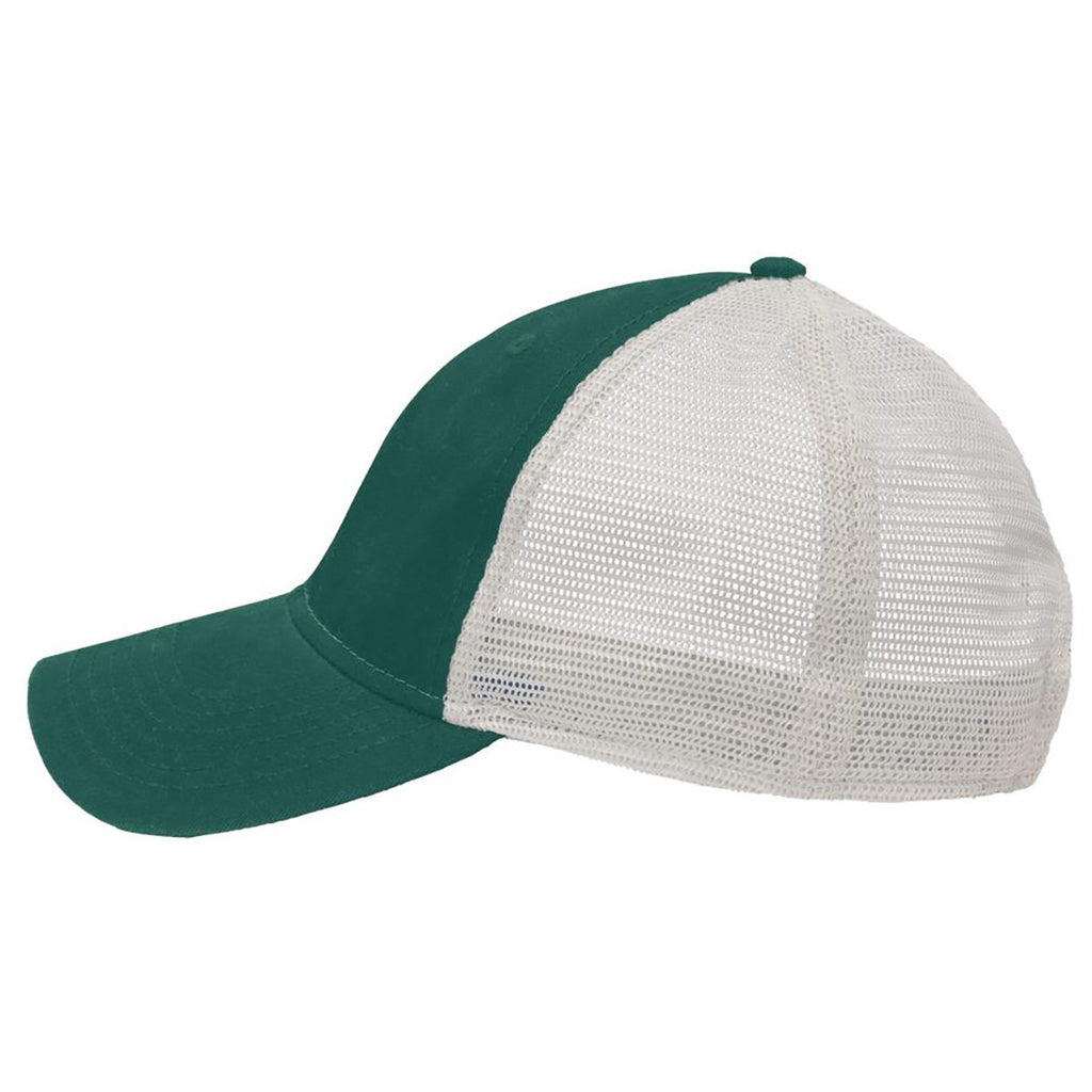 Sportsman Forest Green/Stone Mesh Dad Hat Fit