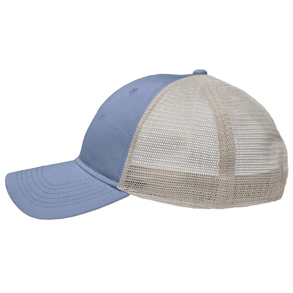 Sportsman Sky Blue/Stone Mesh Dad Hat Fit