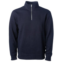 Independent Trading Co. Men's Classic Navy Midweight Quarter-Zip Pullover