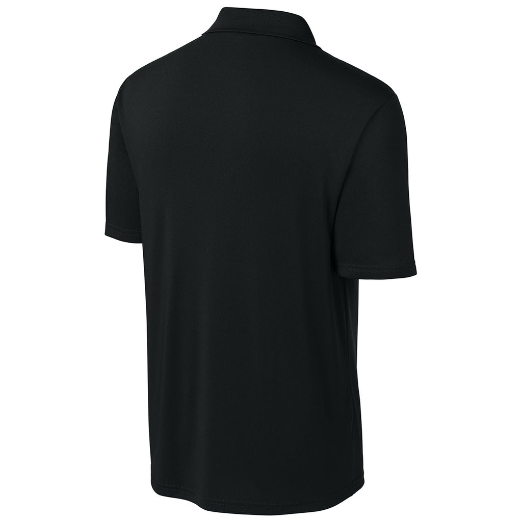 Sport-Tek Men's Black/ White Competitor United Polo