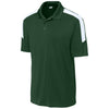 Sport-Tek Men's Forest Green/ White Competitor United Polo