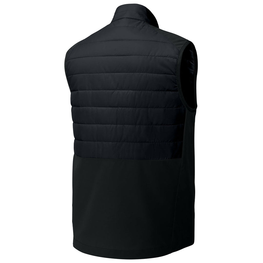 Sport-Tek Men's Black Teknical Hybrid Vest
