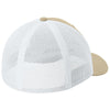 Sport-Tek Sahara/White Stretch-Tek Mesh Back Cap