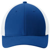 Sport-Tek True Navy/White Stretch-Tek Mesh Back Cap