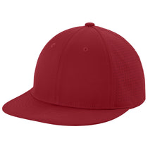 Sport-Tek Deep Red Pro-Cut Stretch-Tek Cap
