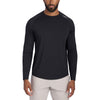 UNRL Men's Black Streamline Performance Long Sleeve