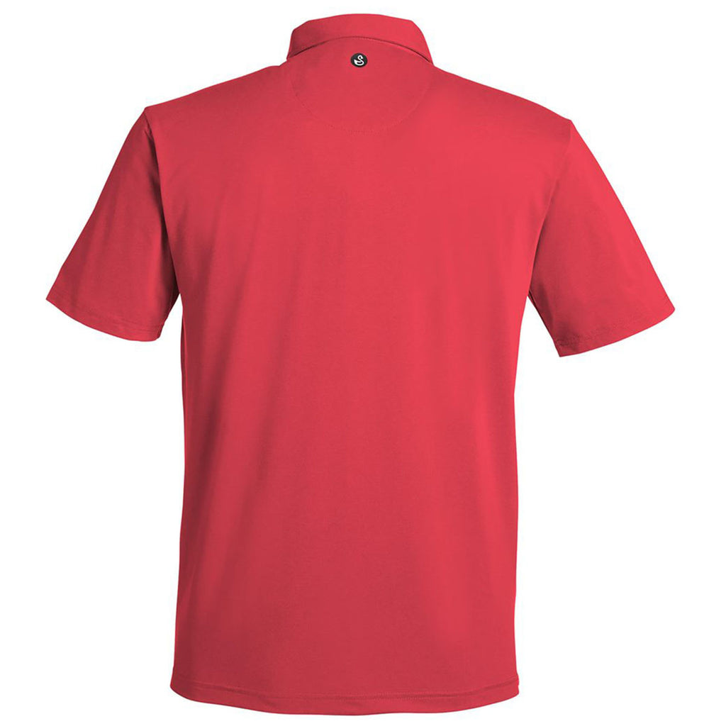 Swannies Men's Red Heather James H Polo