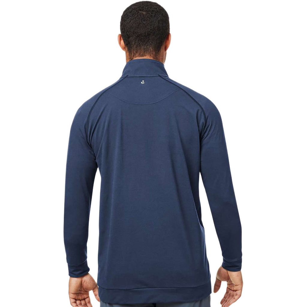 Swannies Men's Navy Colt Quarter-Zip Pullover