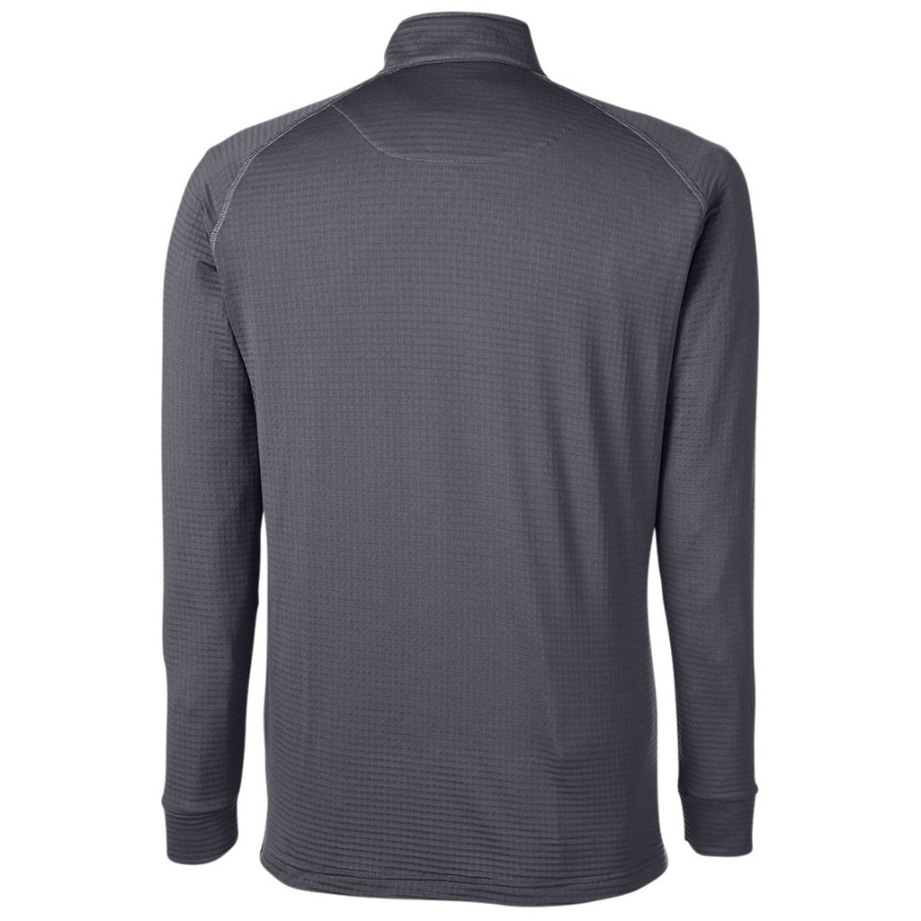 Swannies Golf Men's Charcoal Lukas Lightweight Quarter-Zip